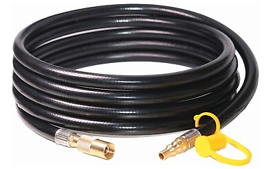 #ad 12#x27; Propane Hose Gas Line Quick Connect RV to Grill for Blackstone Griddles $17.98