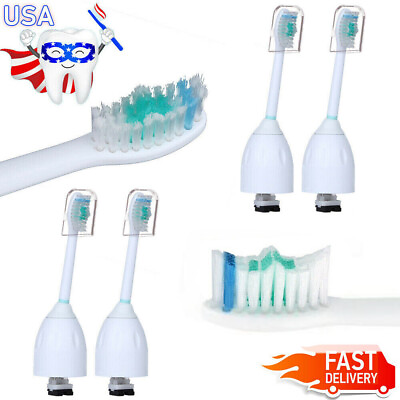 #ad 4X For Philips Sonicare E Series HX7001 Replacement Toothbrush Brush Heads $12.99