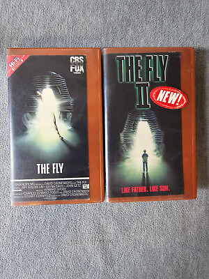 The Fly The Fly II BETAMAX NOT VHS 【EX RENTAL COPIES】 $24.99