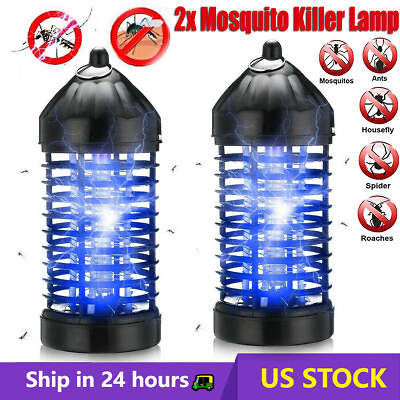 #ad Electric Mosquito Fly Bug Insect Zapper Killer Trap Pest Control Outdoor Indoor $14.90