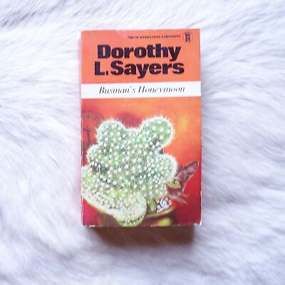 #ad Dorothy L Sayer BUSMANS HONEYMOON 1974 Vtg Dorothy L Sayer 80s Vtg Mystery Book AU $60.21