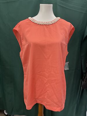eci new york blouse with beaded neckline $14.90
