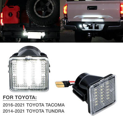 #ad 2x LED License Plate Light Tag Lamp For 2016 2022 Toyota Tacomaamp;2014 2021 Tundra $14.00