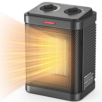 #ad Small Space Heater Portable 1500W Ceramic Space Heater for Indoor Use Overh... $33.61