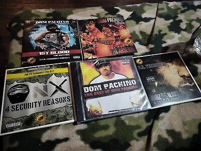 #ad Dom Pachino 5 Cd Lot: First Blood 4 Security Reasons The Arsenal Best Of Dom Pac $83.99