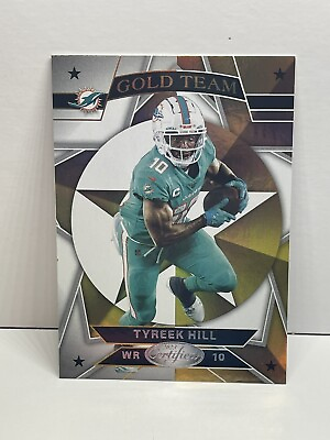 #ad 2023 Panini Certified Tyreek Hill Gold Team Dolphins GT 5 $3.25