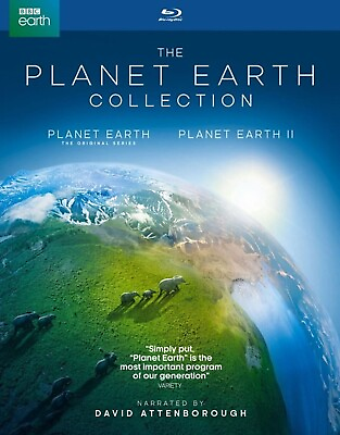 #ad The Planet Earth 1 amp; 2 Collection Blu ray BBC David Attenborough *NEW* FREE SHIP $19.95