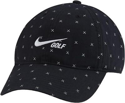 #ad Nike Men#x27;s Heritage86 Washed Adjustable Golf Cap DA3388 010 $27.00