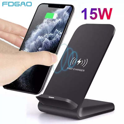 #ad 15W Qi Wireless Charger Stand $22.99