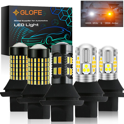 #ad GLOFE 3156 3157 7440 7443 1156 1157 LED Turn Signal Light Bulb Anti Hyper Flash $26.97