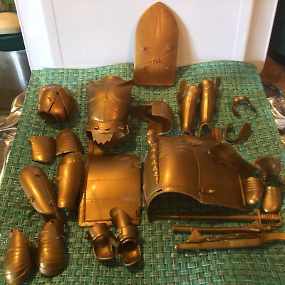 #ad Marx Toys Action Figure Accessories for Sir Gordon Noble Knight Action Figure $99.00
