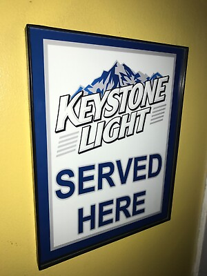 #ad Keystone Light Beer Bar Man Cave Advertising Sign $27.99