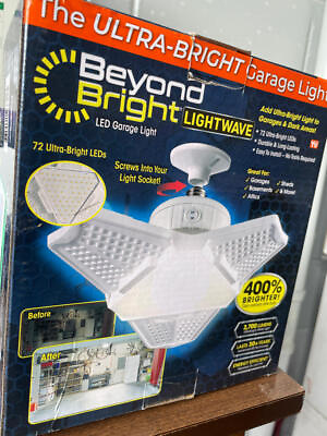 #ad 20 Watt 72 LED Lamp Lights 6500K Garage Ultra Bright $20.99