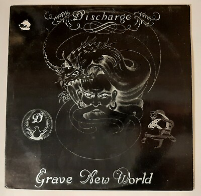 #ad Discharge – Grave New World Label: Profile Records 1986 PRO 1221 $21.99