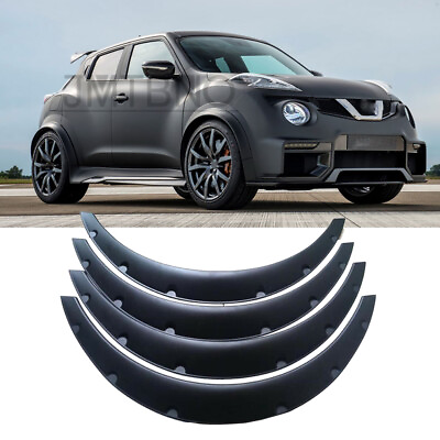#ad For Nissan Juke 2011 2017 4.5quot; Car Flexible Fender Flares Wheel Arches Body Kit $69.19