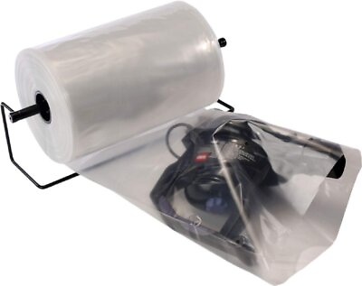 #ad Clear Poly Tubing Tube Plastic Bag Polybags Custom Bags on a Roll 4 Mil $152.11