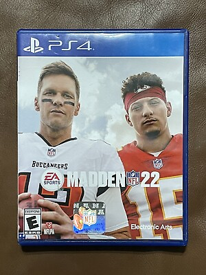 #ad Madden Nfl 22 Sony PlayStation 4 Case amp; UNSCRATCHED DISC No Manual $9.99