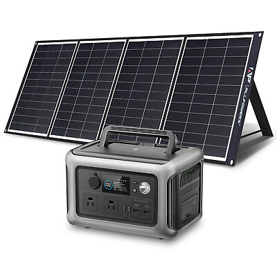 #ad ALLPOWERS 600W 299Wh LiFePO4 R600Portable Power Station with 200W Solar Charger $399.20