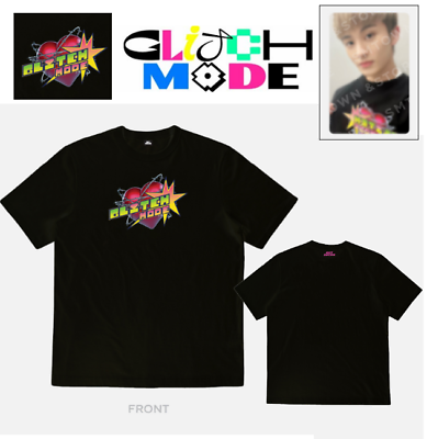 #ad NCT DREAM Glitch Mode T Shirt Black MARK Photocard Track $54.99