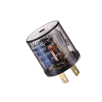 #ad For 2 Pin Variable Car LED Turn Signal Light Flasher Relay EF32 20 Amps 12V $7.89