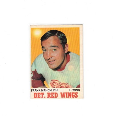 #ad 1970 71 NHL O Pee Chee #22 Frank Mahovlich $11.45