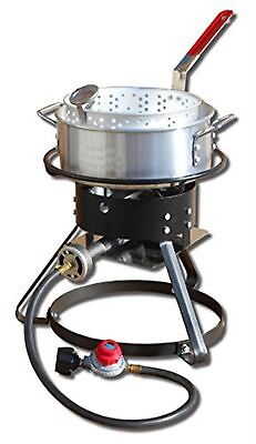 #ad King Kooker Bolt Together Portable Propane Outdoor Cooker Package 12quot; $57.92