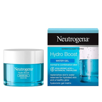 #ad 2 Pack Neutrogena Hydro Boost Hyaluronic Acid Water Gel Face Moisturizer 1.7 oz $25.25