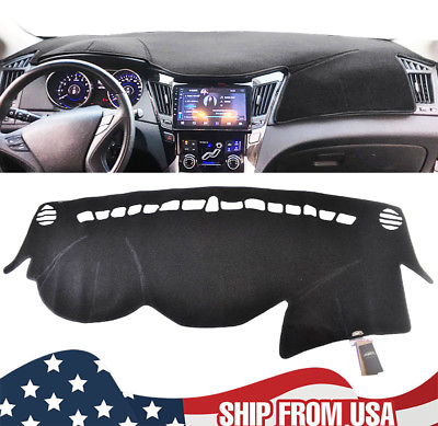 #ad Fit For Hyundai Sonata 2011 2012 2013 2014 Dash Mat Dashboard Cover Carpet Pad $18.69