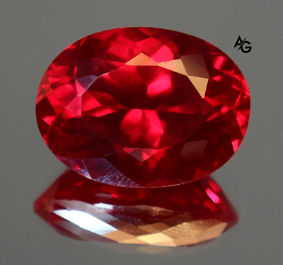 #ad Exclusive 20.40 Ct GIE Certified Natural Burma Red Ruby Oval Cut Loose Gemstone $65.62