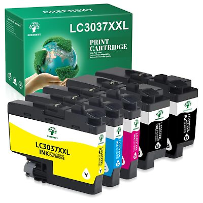 #ad Ink Cartridges Compatible for Brother LC3037 MFC J5945DW J6545DW Black amp; Color $34.99