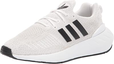 #ad adidas Originals Mens Swift Run 22 Sneakers Color White Core Black Grey Size 9.5 $90.00
