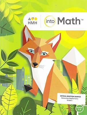 #ad HMH: into Math Student workbook Grade 5 Modules 1 9 Paperback GOOD $4.55
