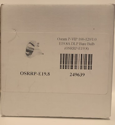 #ad Original Osram OSRRP E19.8 Bare Lamp for Sony Panasonic New Sealed in box $67.99