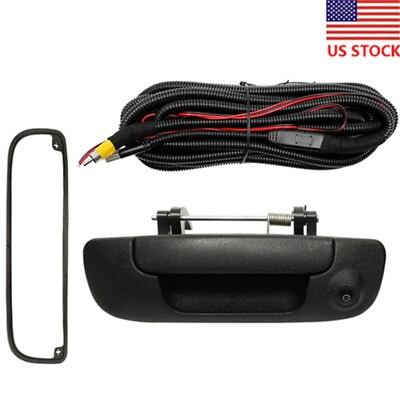 #ad Tailgate Handle Reverse View Backup Camera For Dodge Ram 1500 2500 3500 2002 08 $41.96