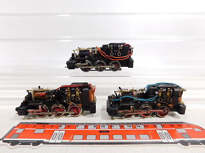 #ad DT618 2 #3x Märklin H0 00 AC Chassis with Motor Switch for Tm 800 Steam $173.21