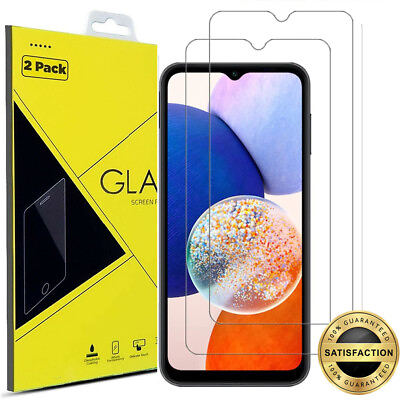 #ad 2x Premium 9H Tempered Glass Screen Protector For Samsung Galaxy A14 5G A15 5G $3.27