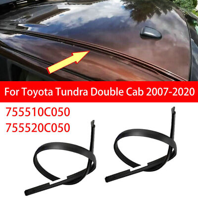 #ad 2PCS For Tundra Double Cab 07 20 Roof Molding Weatherstrip 755510C050 755520C050 $26.89