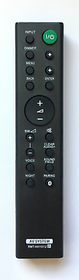 #ad New Sony Replacement Remote RMT AH101U for Sony Soundbar system HT CT780 $7.60