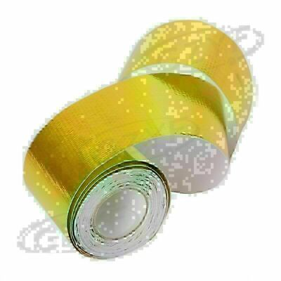 #ad 1 Roll Self Adhesive Reflective Gold High Temperature Heat Shield Tape 2quot;x16#x27; $12.85