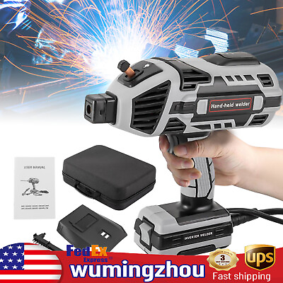 #ad 110V Handheld Welder Gun IGBT Inverter Portable ARC Welding Machine 4600W $138.65