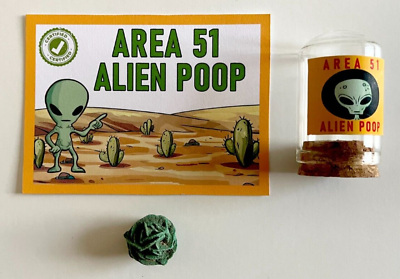 #ad Alien Poop Area 51 Top Secret Documents UFO Photos Roswell Crash Space Aliens $24.99