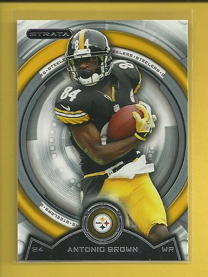#ad Antonio Brown 2013 Topps Strata Card # 29 Pittsburgh Steelers Football $3.47
