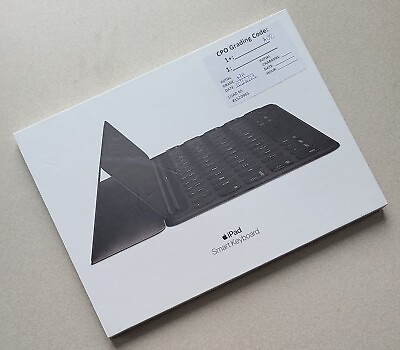 #ad OPEN BOX Apple Smart Keyboard iPad Air Pro 10.2quot; Black A1829 MX3L2LL A $39.95