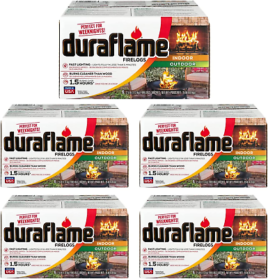 #ad Duraflame 2.5 Lb 1.5 Hour Firelog 30 Pack Bundle 5 Items $142.10