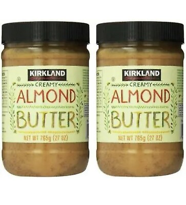 #ad 2 Jars Kirkland Signature Creamy Almond Butter 27 oz Each $25.50