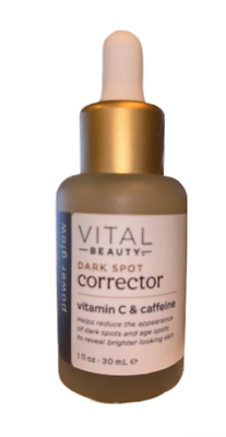 #ad VITAL Beauty Dark Spot Corrector Vitamin C amp; Caffeine 1oz Day Serum Facial Oil $36.99