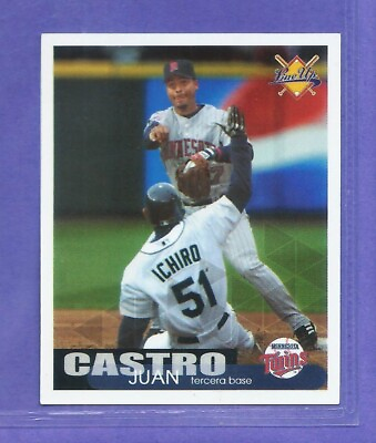 #ad 2005 Venezuelan Baseball Sticker LATIN POWER JUAN CASTRO # 52 $45.00