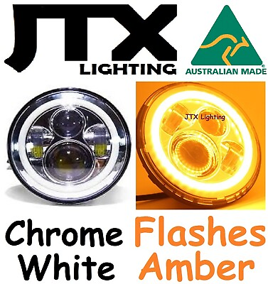 #ad 2x JTX LED Chrome White Lights Chev Chevy K5 K10 K20 Blazer Suburban Pick Up Ute AU $474.00