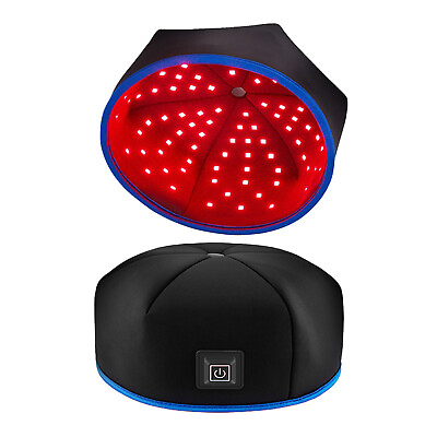 #ad 660nmamp;850nm Infrared Red Light Therapy Cap Hair Loss Regrowth Treatment Helmet $53.90
