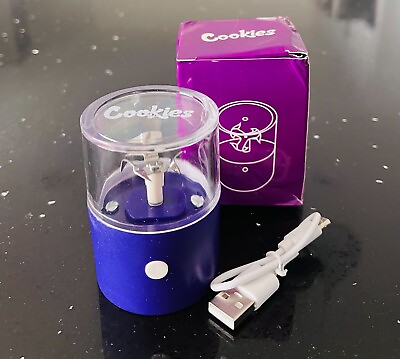 #ad Electric Portable Auto Herb Grinding Crusher Machine Rechargeable USB Purple $9.88